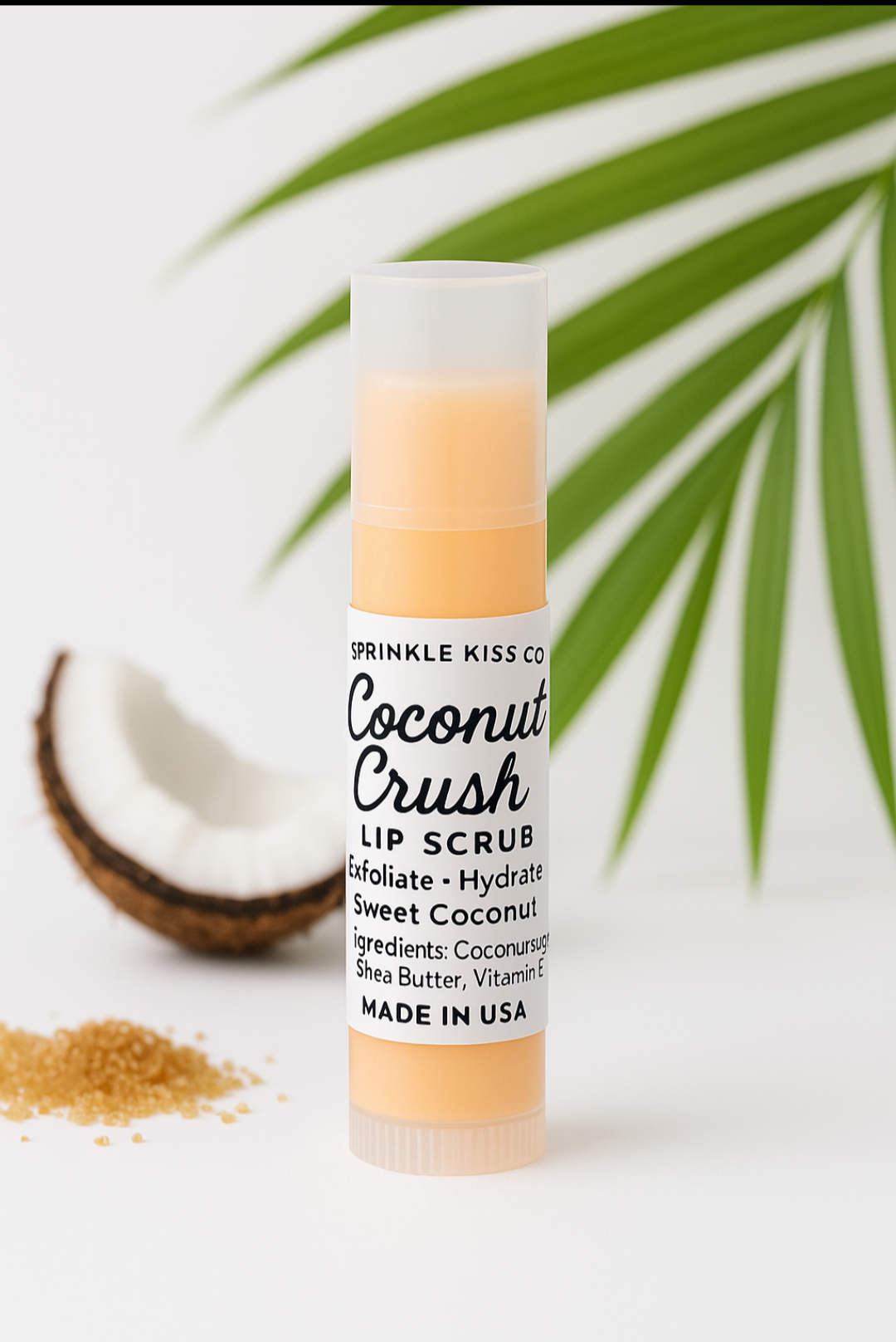 Coconut Crush Lip Scrub stick