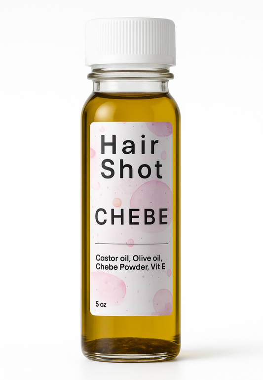 Hair Shot – Chebe Growth Elixir
Size: 2 oz