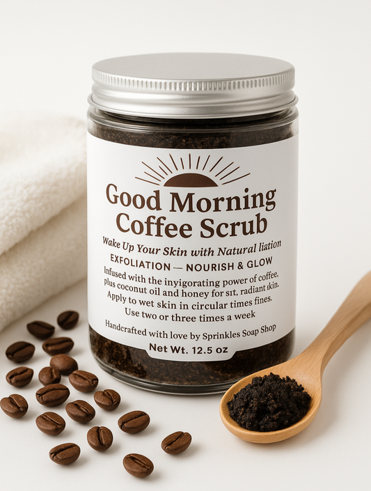 Good Morning Coffee Scrub 12.5 oz